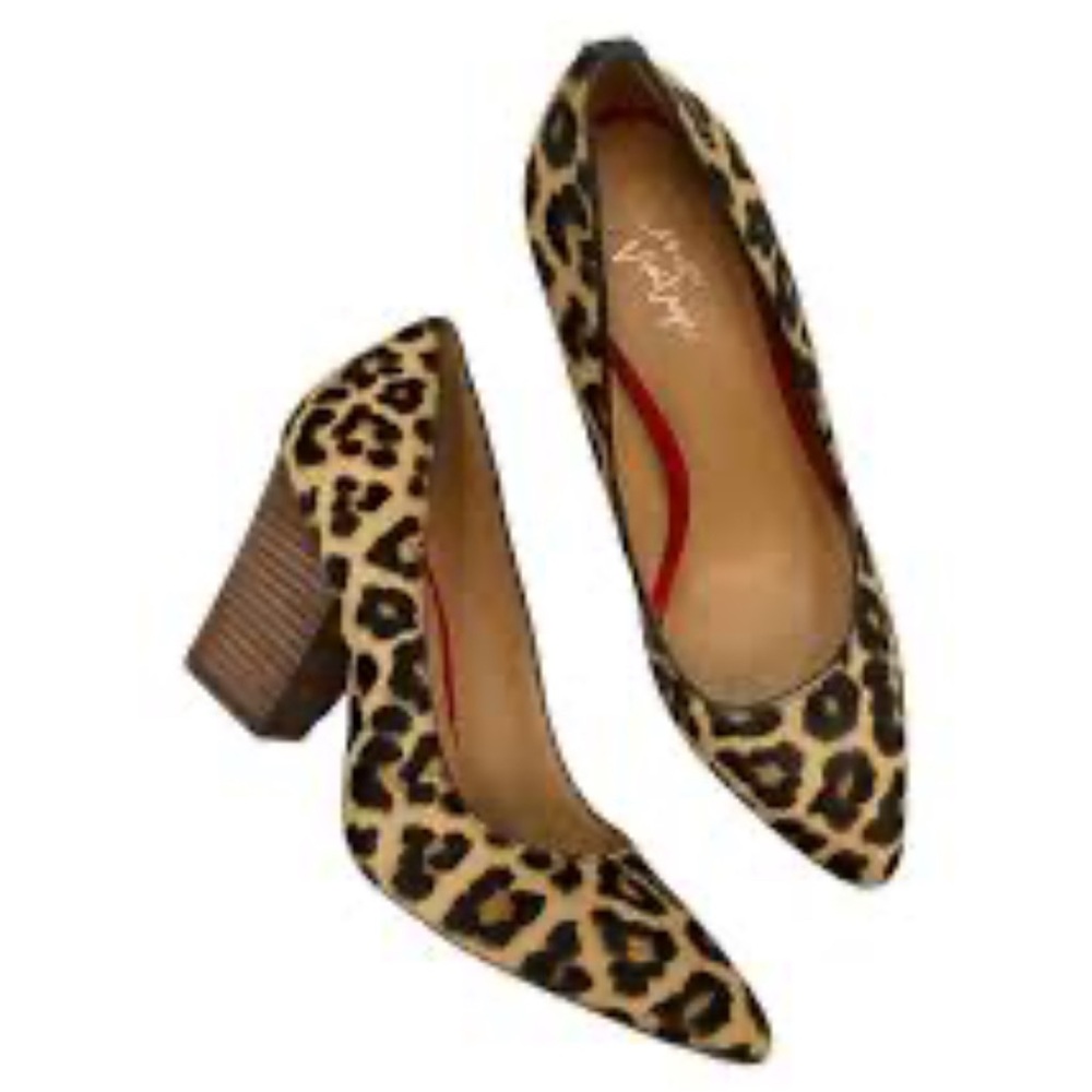 Crown Vintage Brown and Black Heels